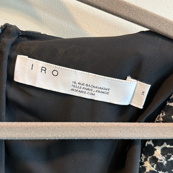 Iro Floral V Neck Dress - Picture 4 of 9